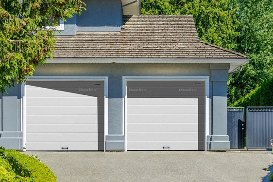 Секционные гаражные ворота Doorhan RSD01 BIW (2300х1800)